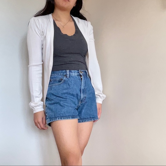 White V neck cardigan - Picture 3 of 3